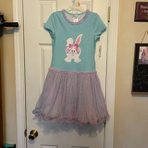 NWT🔖Bonnie Jean Holiday Special Occasion Bunny🐰Easter🐣 Girls👧Dress👗Sz 12